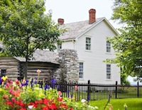 historic nauvoo photographer tom simpson homestead and summer kitchen