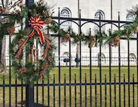 christmas decorations at nauvoo temple by tom simpson photography