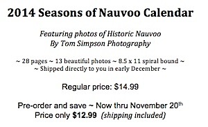 2014 seasons of nauvoo calendar order information