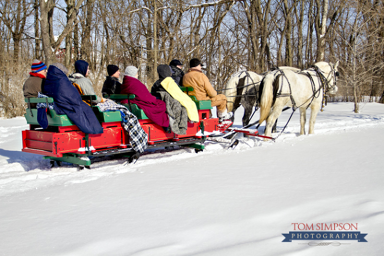 sleigh ride through nauvoo photo by tom simpson 