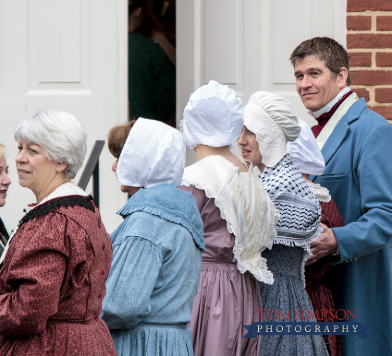 cast from female relief society of nauvoo organization re-enactment