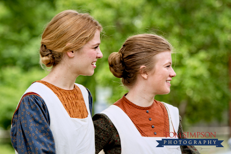 sister missionaries perform at youth of zion vignette