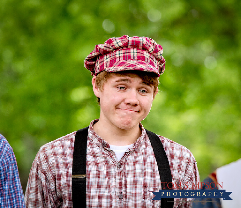 skit by young performing missionaries in historic nauvoo