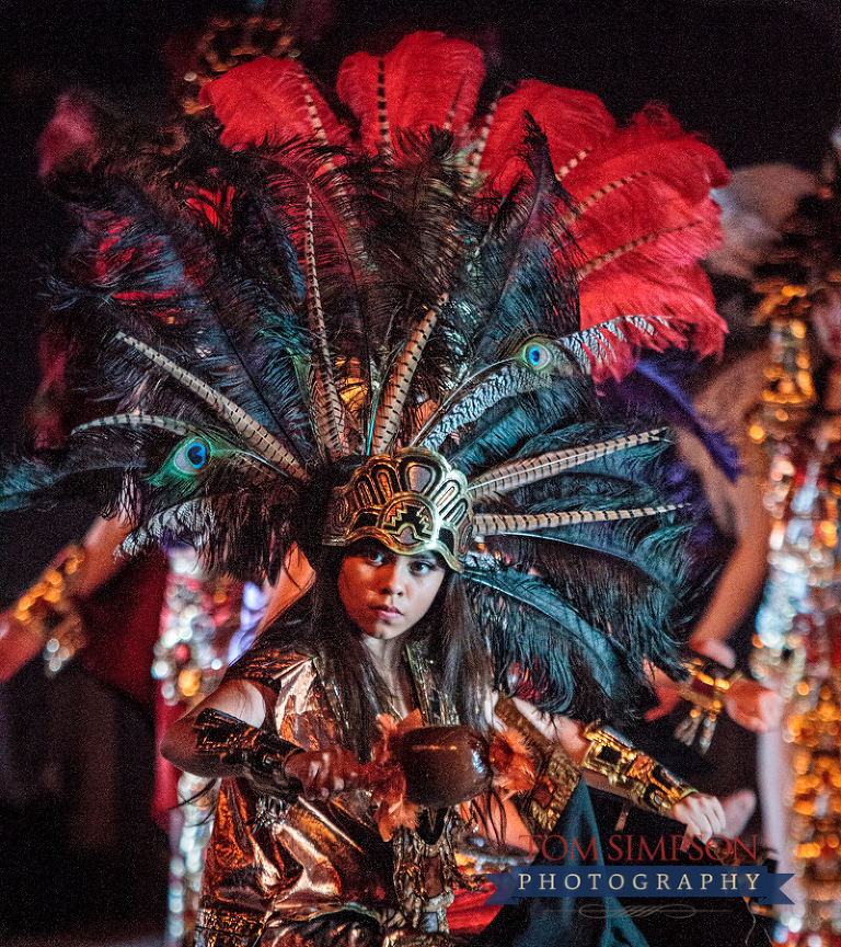 feathered headdress aztec dance costume byu living legends nauvoo show