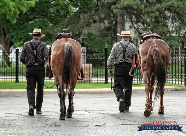 joseph smith martyrdom commemoration with riderless horses
