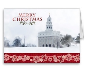 peace on earth nauvoo christmas card