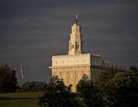 nauvoo temple summer storm tom simpson photography