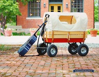 historic nauvoo young performing missionaries wagon