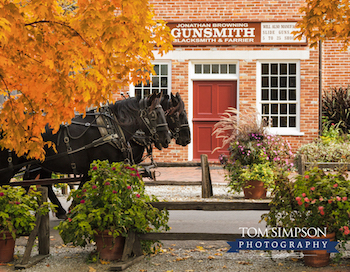 historic nauvoo lds art browning gunshop