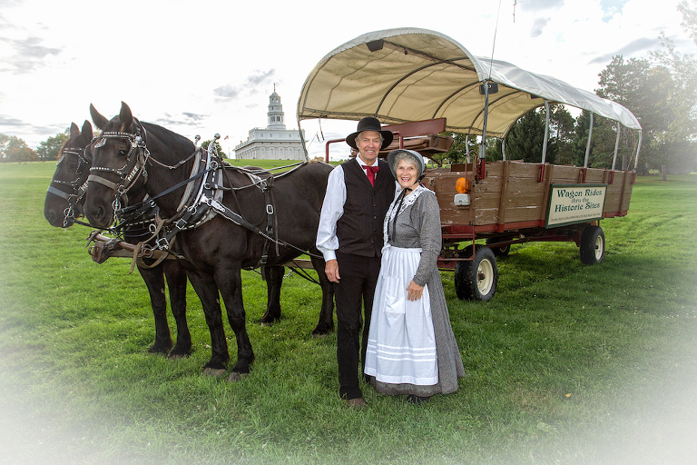 nauvoo temple wagon ride