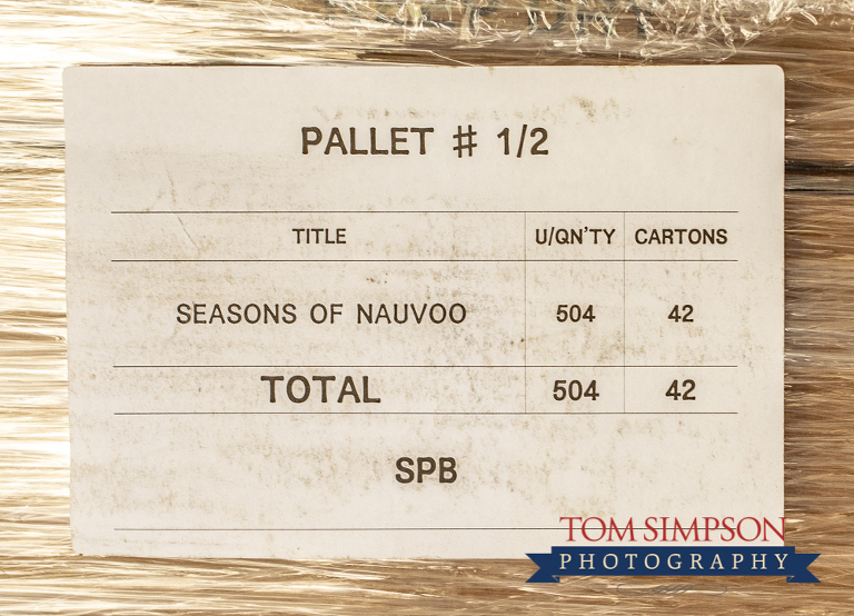 pallet description of seasons of nauvoo books