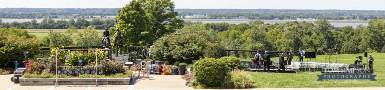 view from temple steps