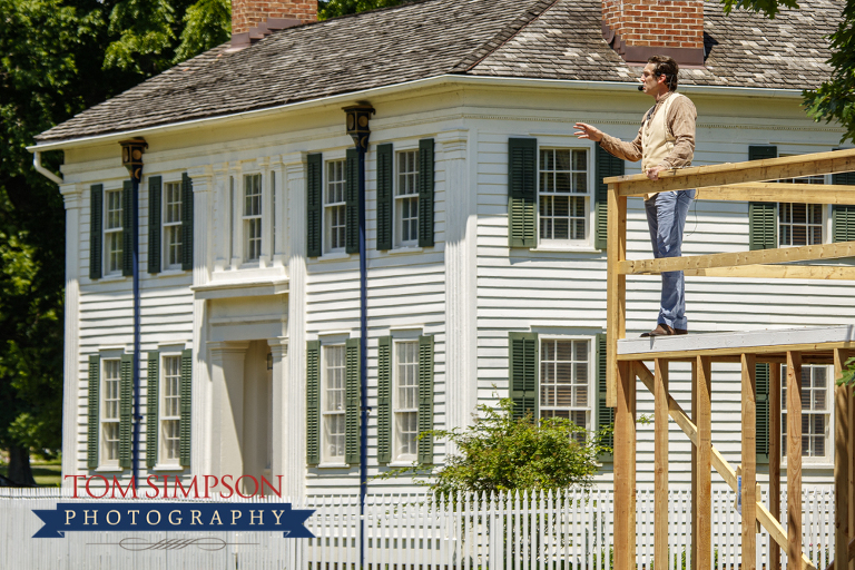 actor during joseph smith last public address 175th commemoration nauvoo il