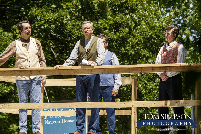 actors portraying joseph and hyrum smith historic nauvoo