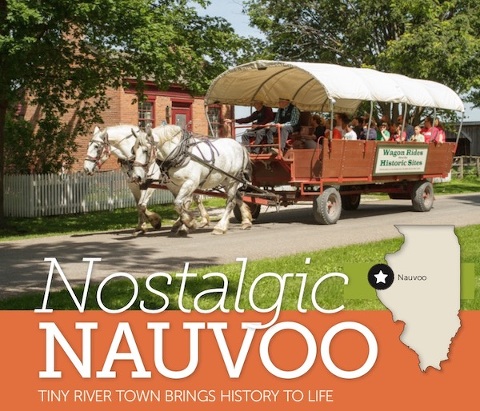 horse drawn wagon historic nauvoo